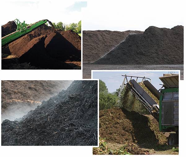 Process de compostage des déchets verts