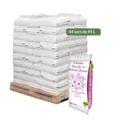 Palette de 44 sacs de 45 L de terreau pour massifs et plantes sur balcon - TERRE ACTUELLE