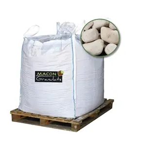 Image du produit de jardin : Galet de Bourgogne décoratif 30/70 mm - Big bag 1000 kg