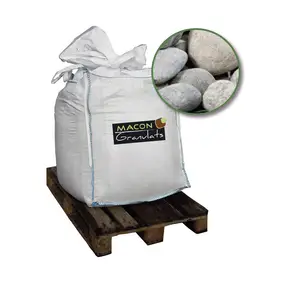 Image du produit de jardin : Galet de rivière - Pougny 30/150 mm - Big bag 500 kg