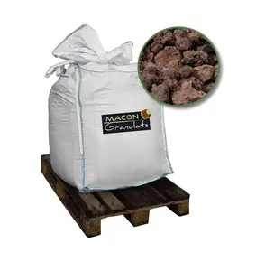 Image du produit de jardin : Pouzzolane rouge 20/40 mm - Big bag 500 kg