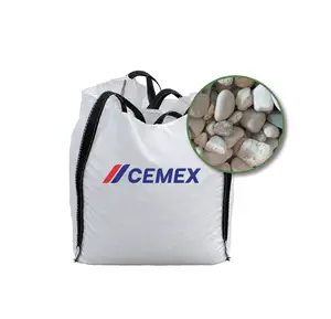 Image du produit de jardin : Gravillon roulé lavé 4-10 mm  pour allées et massifs - Miel - Big bag 500 kg