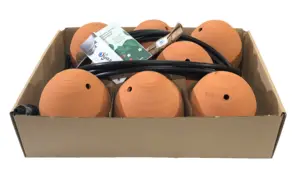 Image du produit de jardin : Kit de 8 oyas 5 L - pour arrosage autonome enterré 