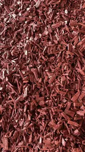 Image du produit de jardin : Paillage de bois 20/40 rouge décoratif - En vrac par tranche de 1000 L