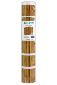 Image du produit de jardin : Canisse bambou refendu - Rouleau 2 m x 5 ml