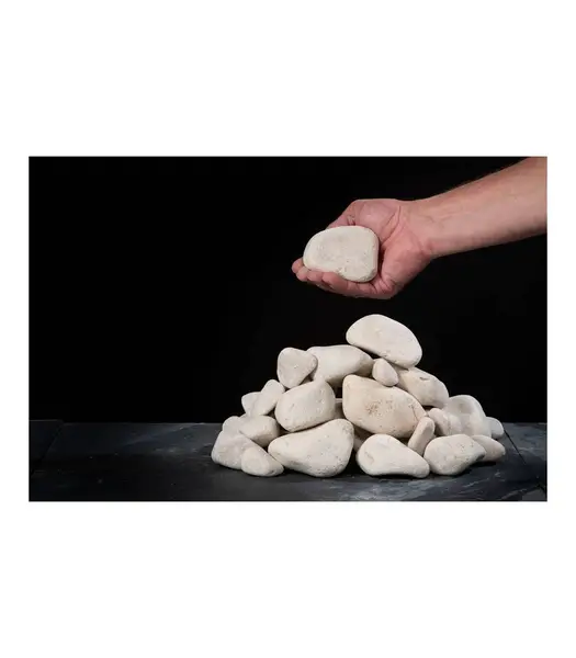 Image du produit : Galet de Bourgogne décoratif 30/70 mm - Big bag 500 kg