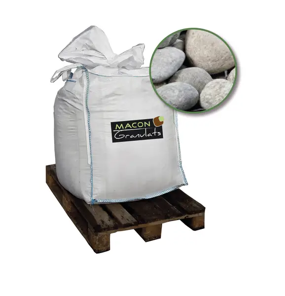 Image du produit : Galet de rivière - Pougny 30/150 mm - Big bag 500 kg