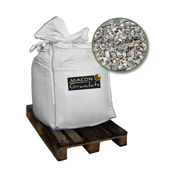 Image du produit : Galet de rivière - Pougny 4/8 mm - Big bag 500 kg