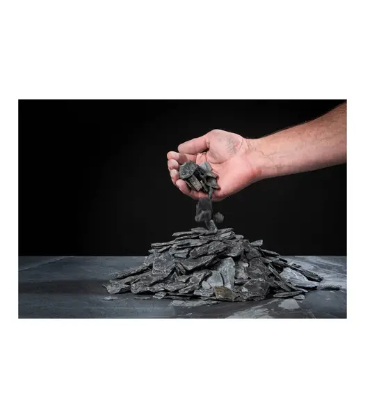 Image du produit : Paillette d'ardoise noire 30/50 mm - Big bag 500 kg