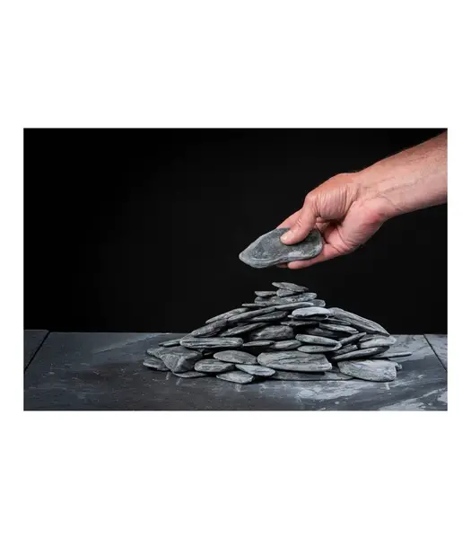 Image du produit : Paillette d'ardoise noire 70/100 mm - Big bag 500 kg