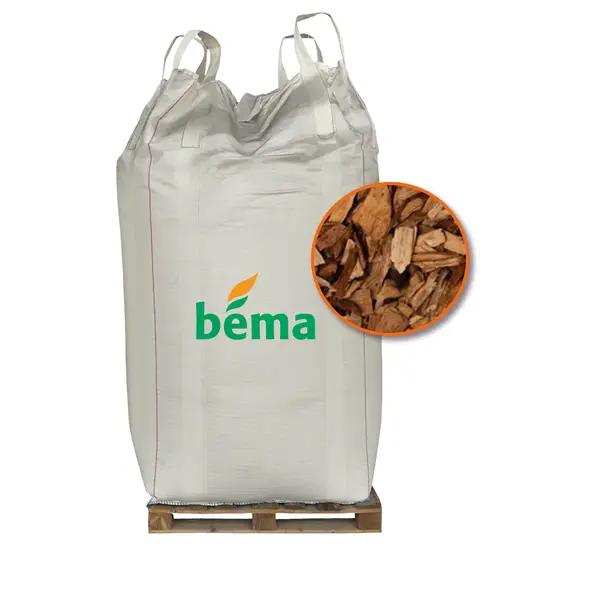 Image du produit : Plaquettes aire de jeux 100% chêne 5-30 mm - Big bag 2000 L