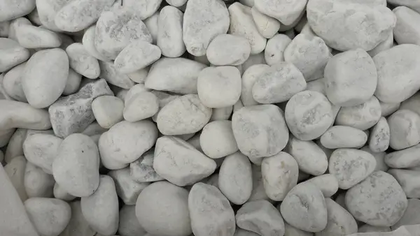 Image du produit : Galets Blancs de Carrare 40/60 mm - Big bag 500 kg